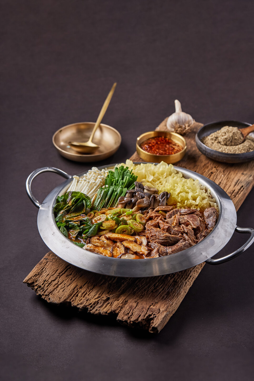 향촌흑염소 단체룸 정찬